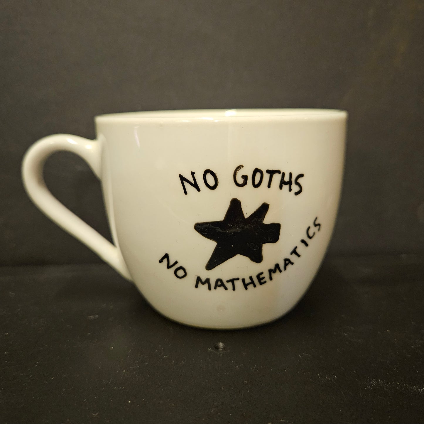 No goths, No mathematics (M)