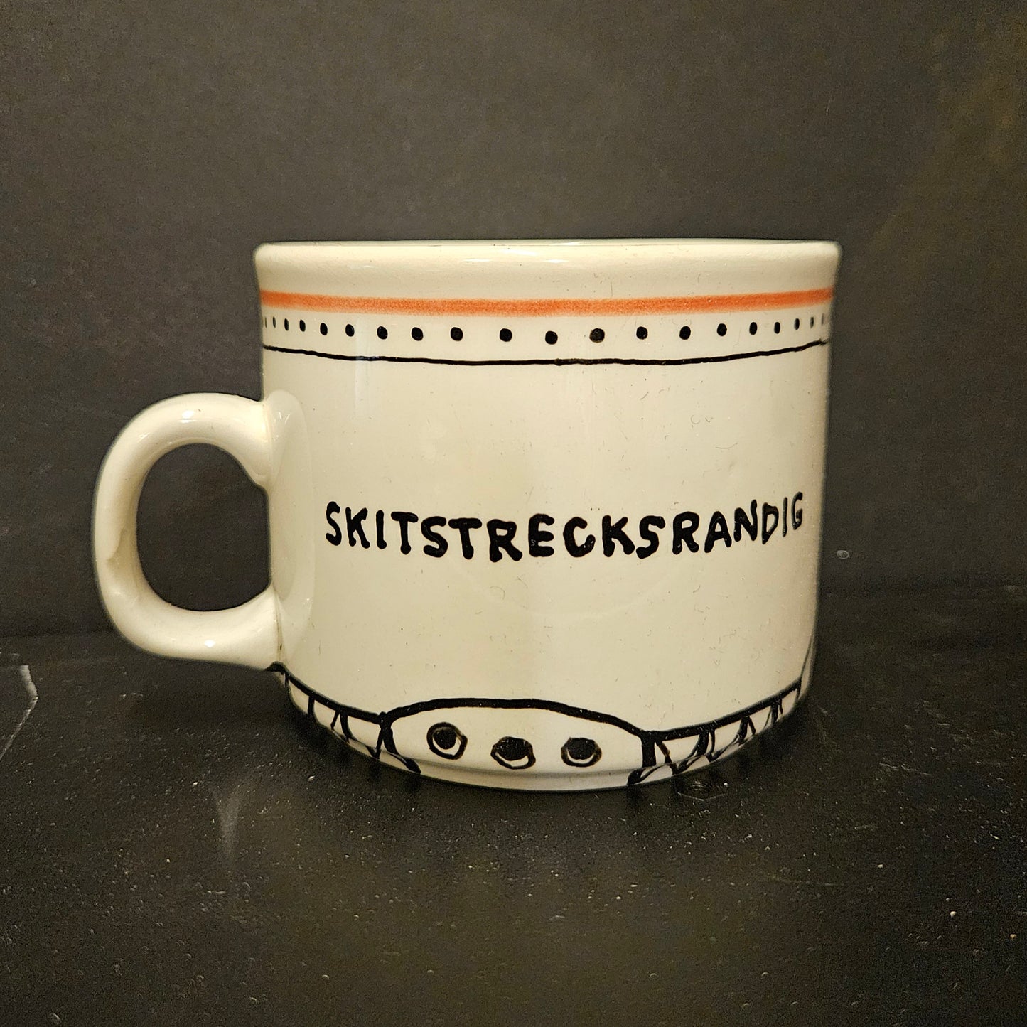 Skitstrecksrandig (M)