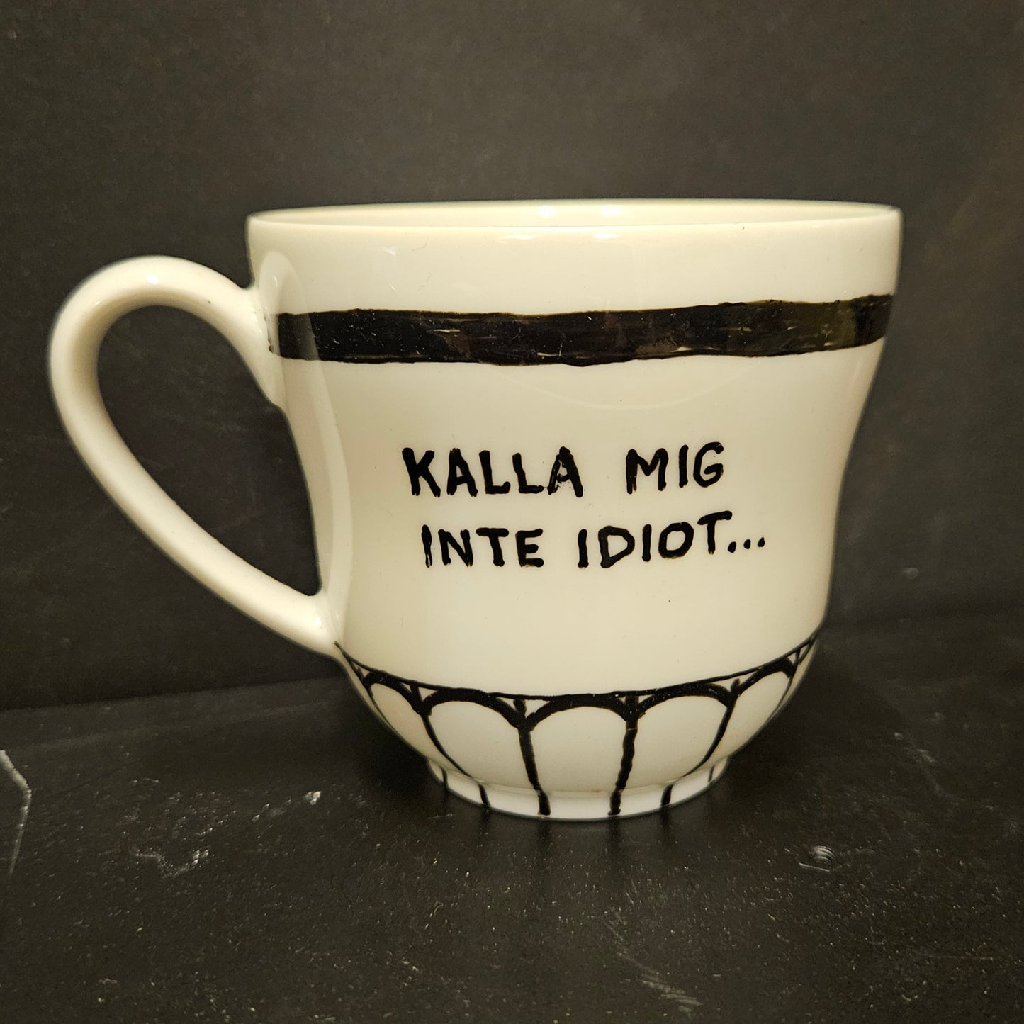 Kalla mig inte idiot...